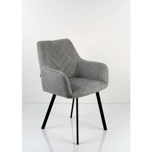 Krzesło DELUXE KR-163 Tkanina STRONG 14 Noga Metalowa